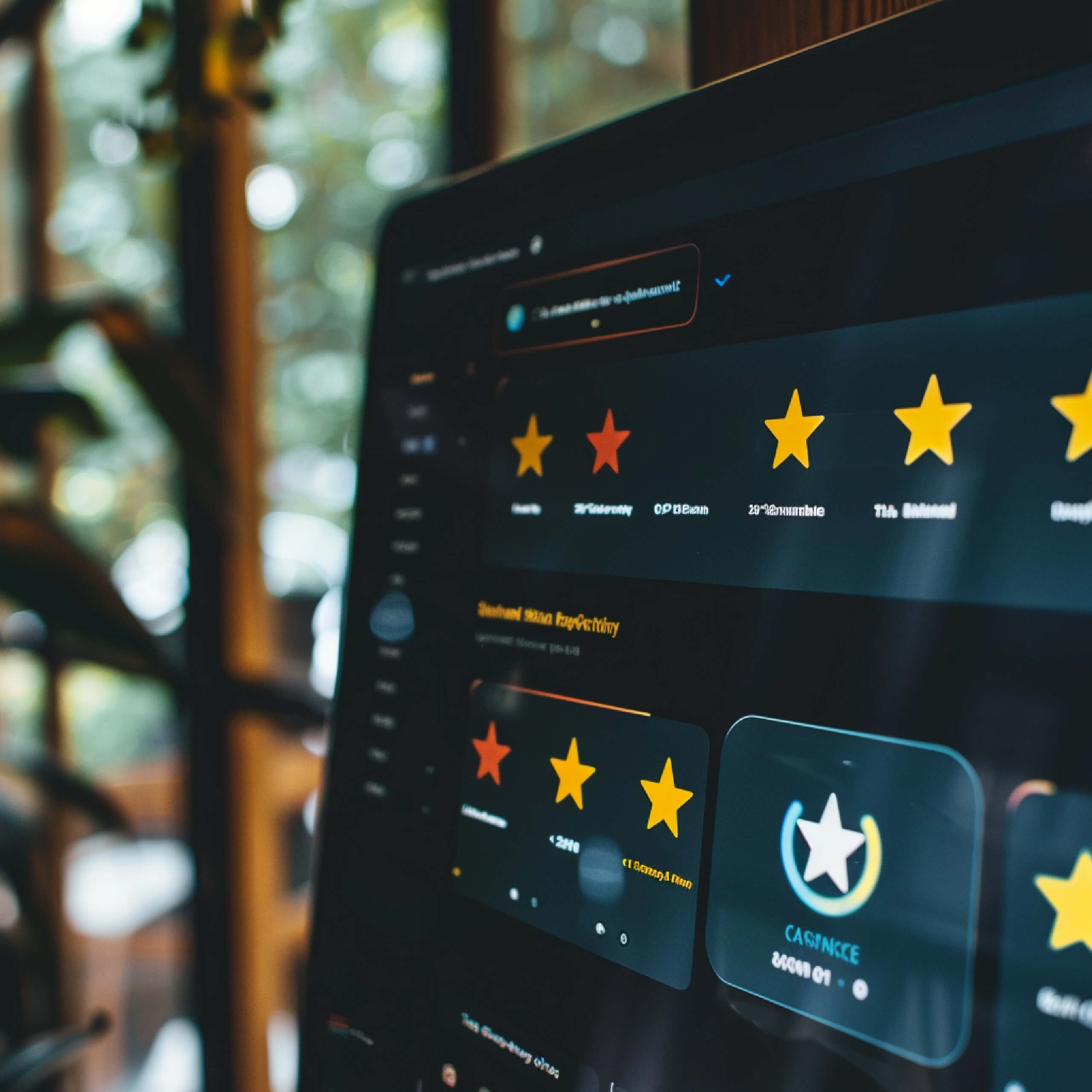 Negatívne hodnotenia na webovej stránke